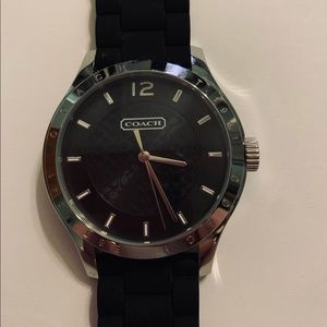 Authentic COACH Maddy Rubber Strap Watch